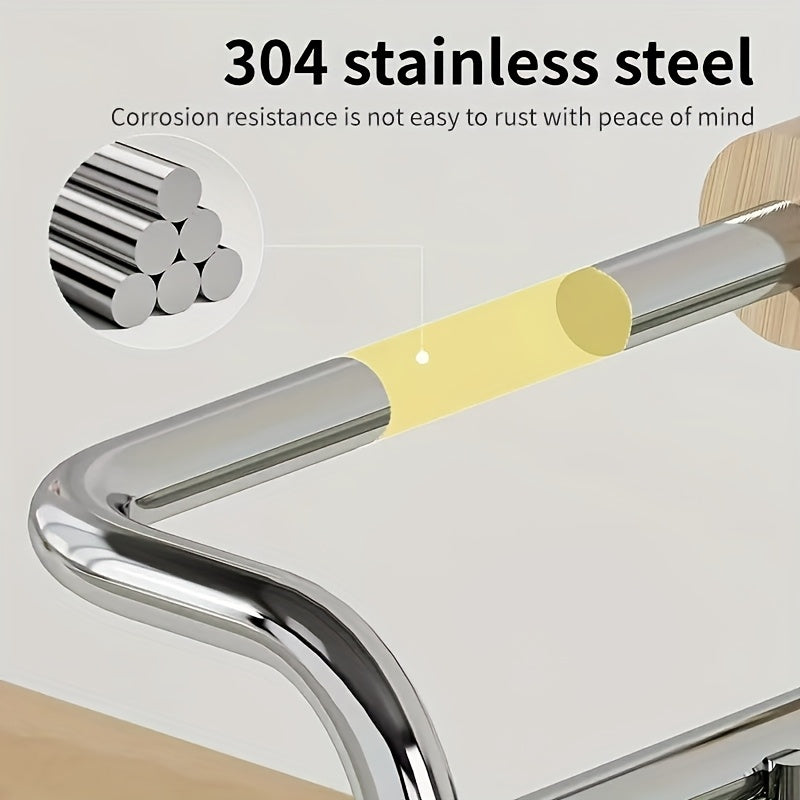 1pc Durable Bowl Rack Durable 1pc Flings Bowl Rack 304 | Household Kitchen Organizer, Carbon Steel Design for Storage and Organization