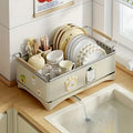 1pc Durable Bowl Rack Durable 1pc Flings Bowl Rack 304 | Household Kitchen Organizer, Carbon Steel Design for Storage and Organization