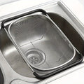 1pc, Sink Colander, Vegetable Sink Washing Basket, Fruit Drain Basket Rack, Stainless Steel Drain Basket, Strainer Basket, Adjustable Sink Rack, Multifunctional Colander, Kitchen Stuff, Kitchen Gadgets, Kitchen Accessories