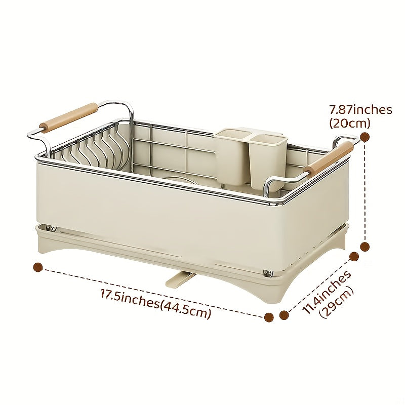 1pc Durable Bowl Rack Durable 1pc Flings Bowl Rack 304 | Household Kitchen Organizer, Carbon Steel Design for Storage and Organization
